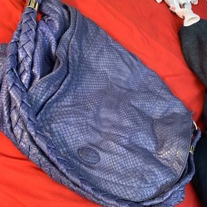 Tods crocodile messenger bag